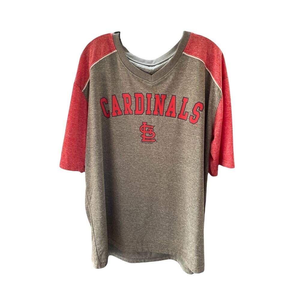 St. Louis Cardinals short sleeve vneck MLB dynasty series tee